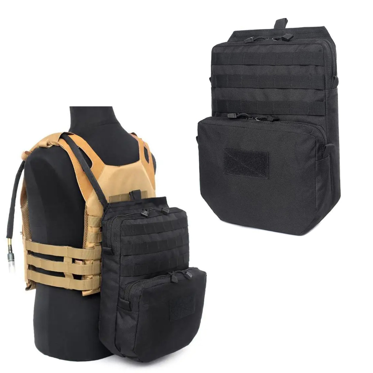 Hydration Vest - Açık Molle çanta kamp sıvı alımı