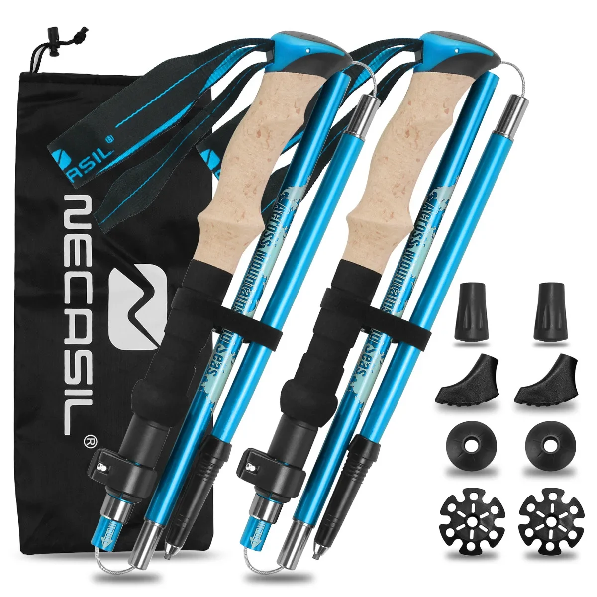 2'li Paket Hafif Katlanabilir  - Trekking Pole Carbon incelemesi ve fiyatı