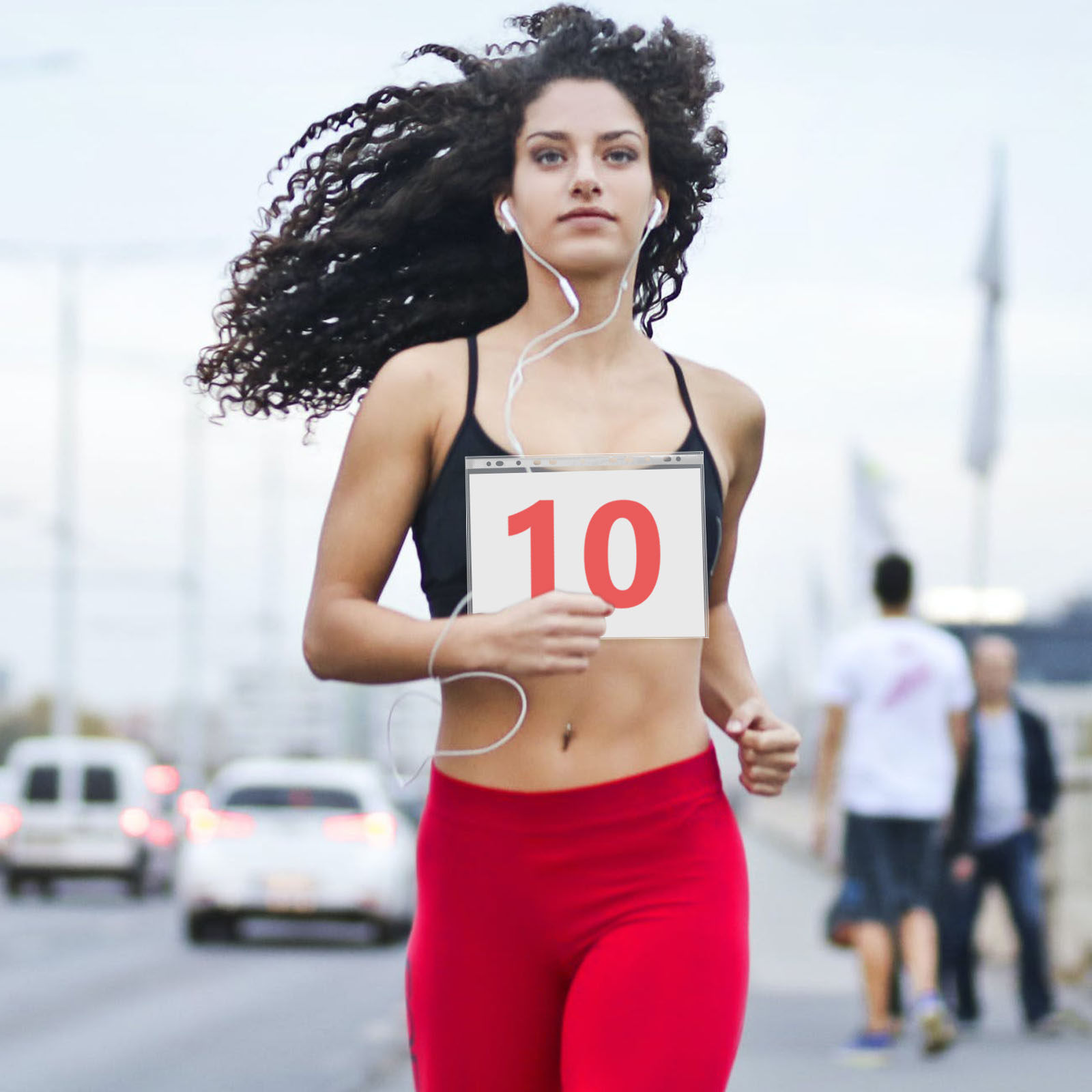 100 Adet Şeffaf Numara Tutucu  - Race Bib incelemesi ve fiyatı