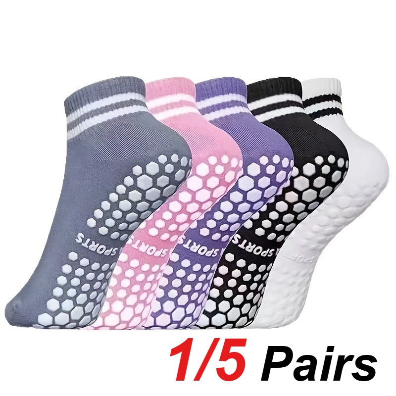 1/5 çift kadın silikon kaymaz  - Sports Socks incelemesi ve fiyatı